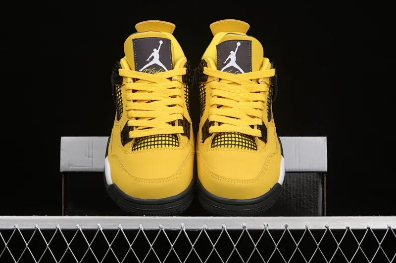 All categories Air Jordan Jordan series basketball shoes Air Jordan 4 G version Air Jordan 4 "Lightning" AJ4 Joe 4 yellow electric mother 314254-702